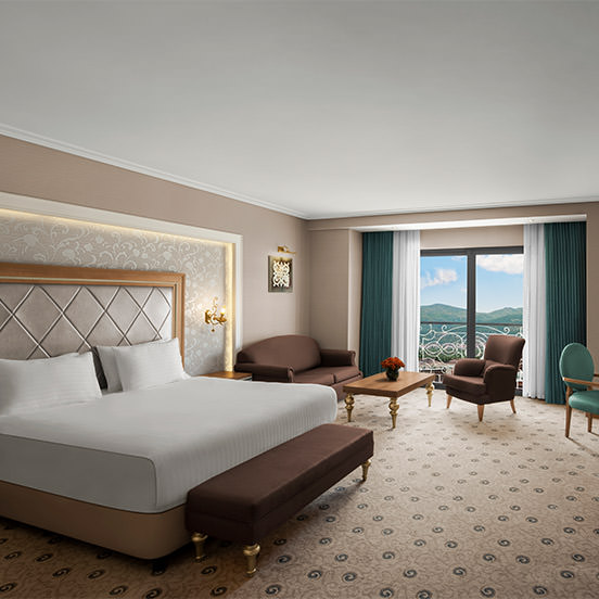 Ng Afyon Corner Deluxe Room Galeri Oda Mobile