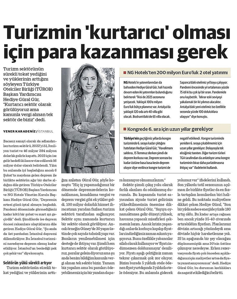 Ng Hotels Basinda Biz Nasil Bir Ekonomi Card