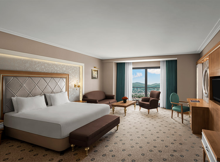 Ng Afyon Corner Deluxe Room Galeri Oda Modal Mobile