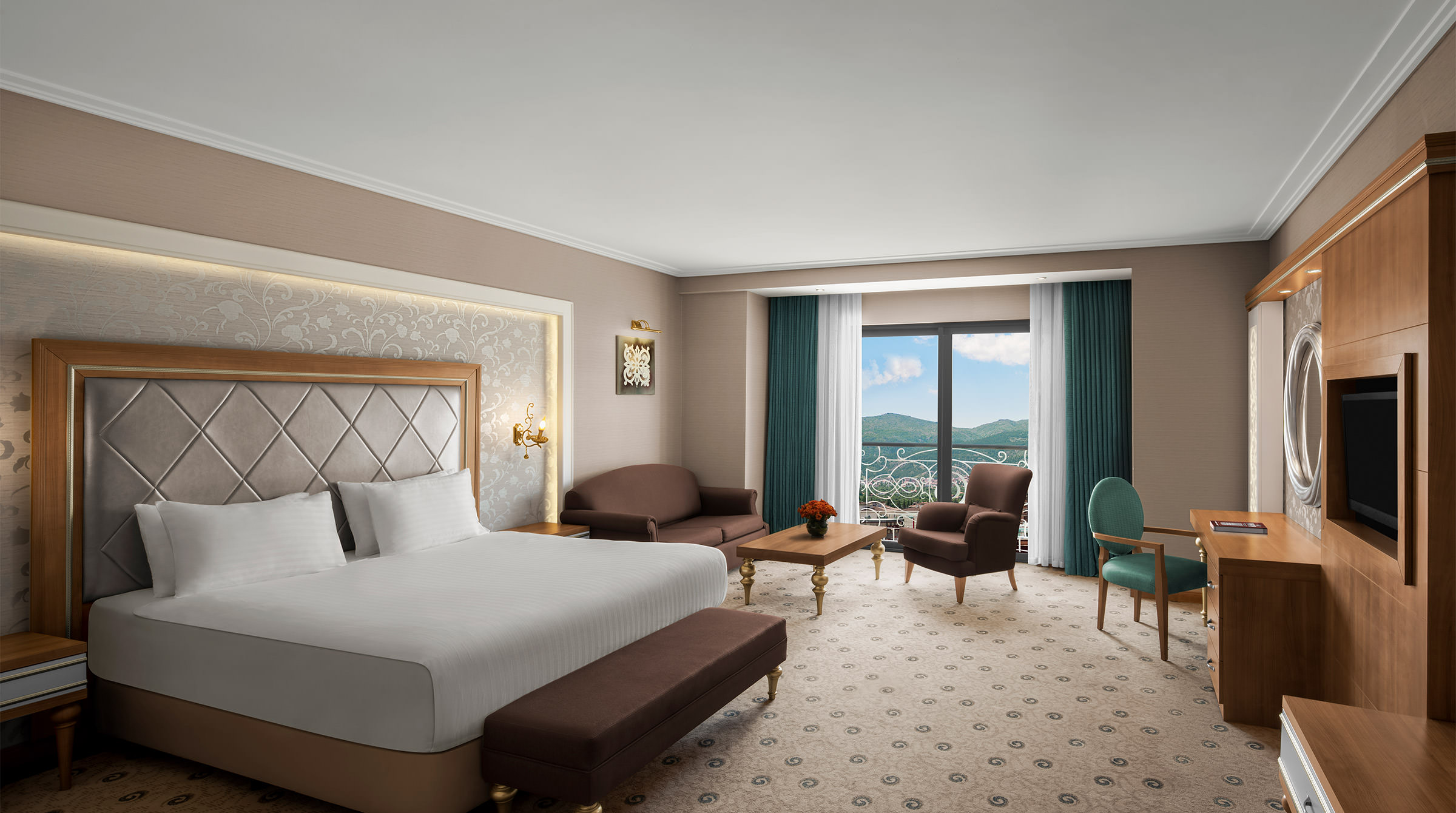 Ng Afyon Corner Deluxe Room Galeri Oda Modal