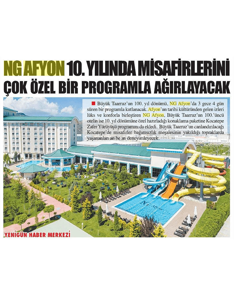 Ng Hotels Basinda Biz Yenigun Gazetsi