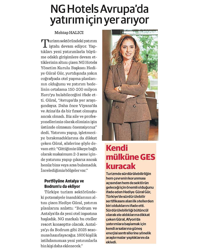 Ng Hotels Basinda Biz Dunya Gazetesi Card