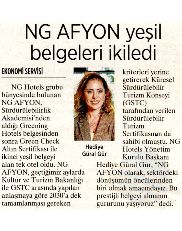 Ng Hotels Basinda Biz Yesil Afyon Card