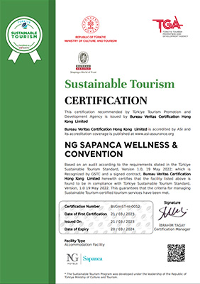 Ng Hotel Surdurulebilirlik Sapanca Card