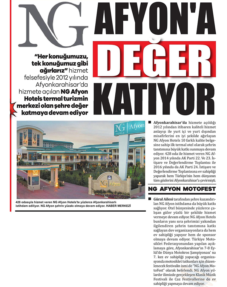 Ng Afyon Basinda Biz Card