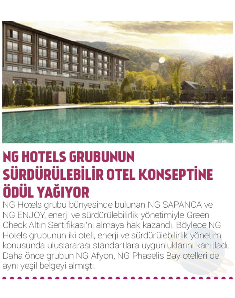 Ng Hotels Basinda Biz Surdurulebilirlik Card
