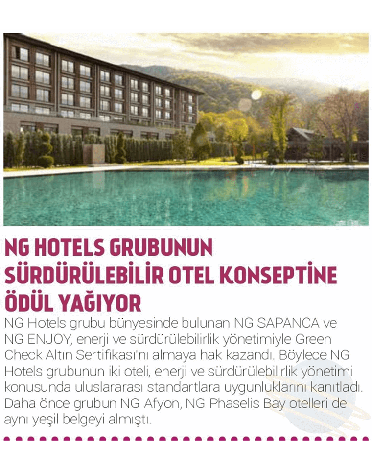 Ng Hotels Basinda Biz Surdurulebilirlik Card